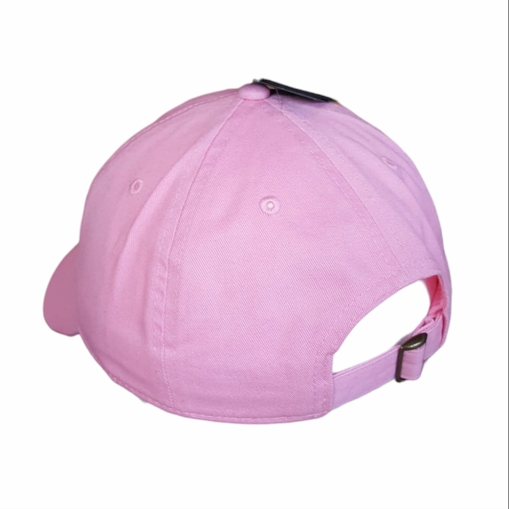 Women's cap, pink baseball hat with adjustable strap back new curved Hats Cap - Picture 3 of 14